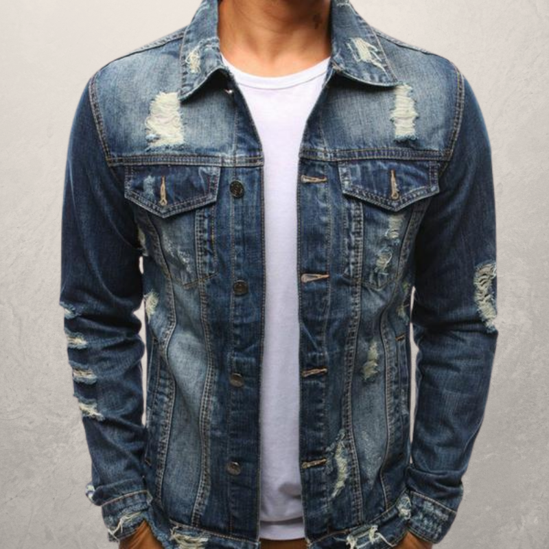 Men Winter Oversize Jeans jacket