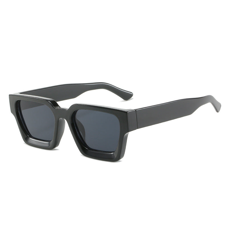 Square Personality Large Frame Sunglasses