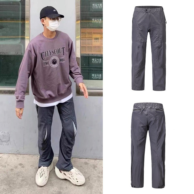 Men's Casual Zipper Pants