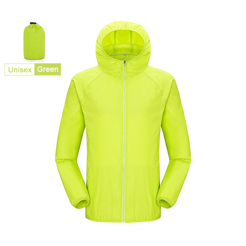 Mens And Womens Skin Windbreaker UV Protection jacket