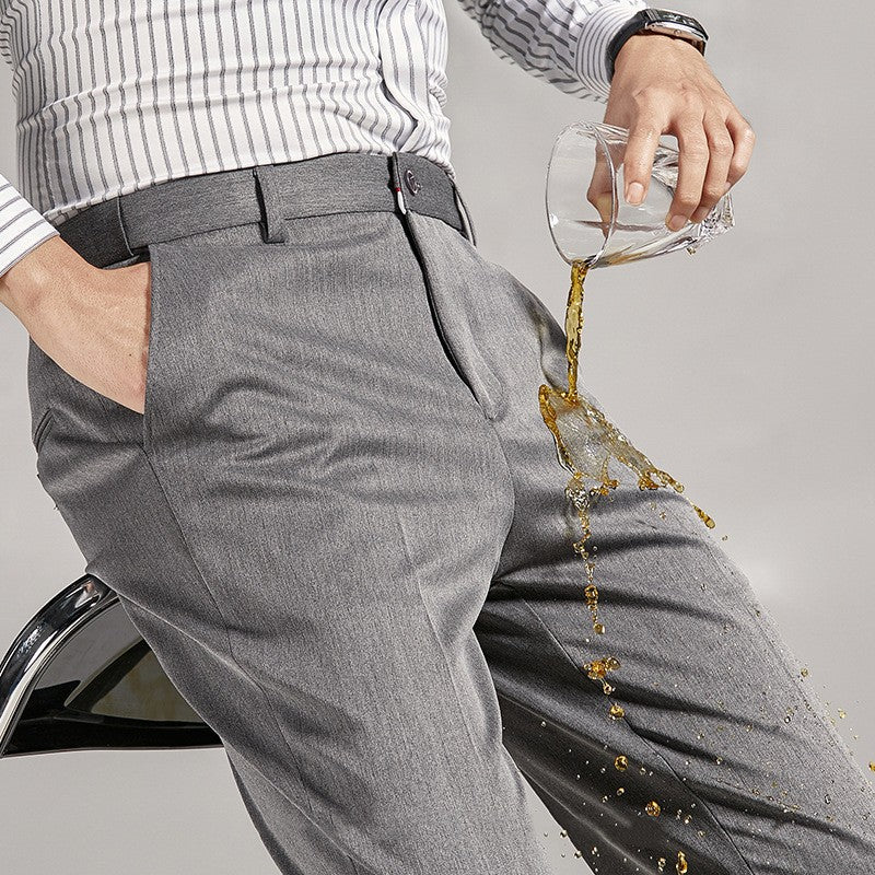 Men's Suit Pants Non-ironing Straight Business pants