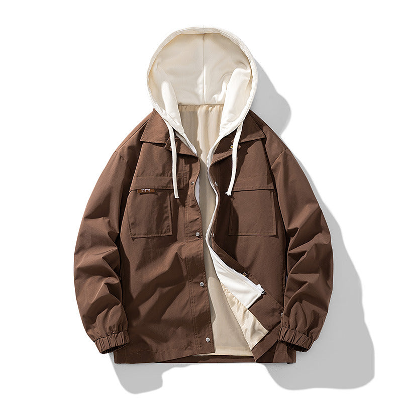 New hooded Jacket Men