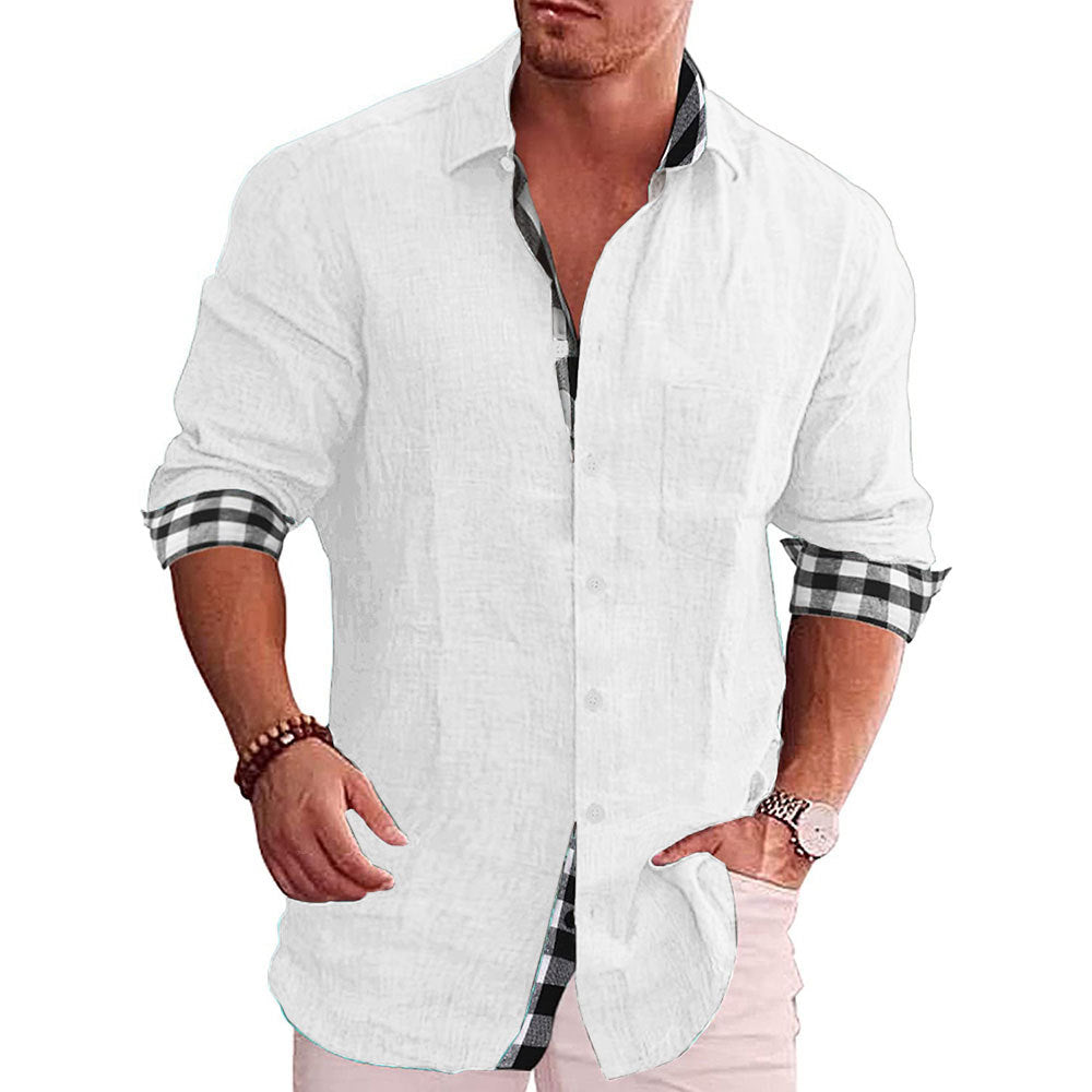 Men's Casual Long Sleeve summer shirt