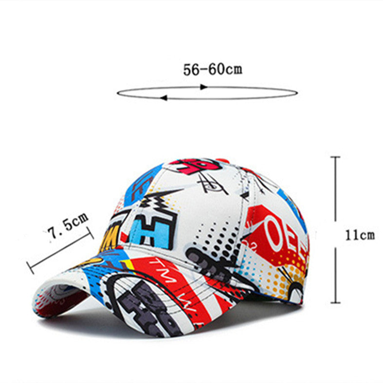 Men's And Women's Fashion Cotton Printed Hat