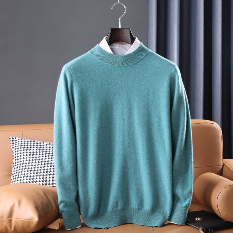 Men's Half High Collar Sweater