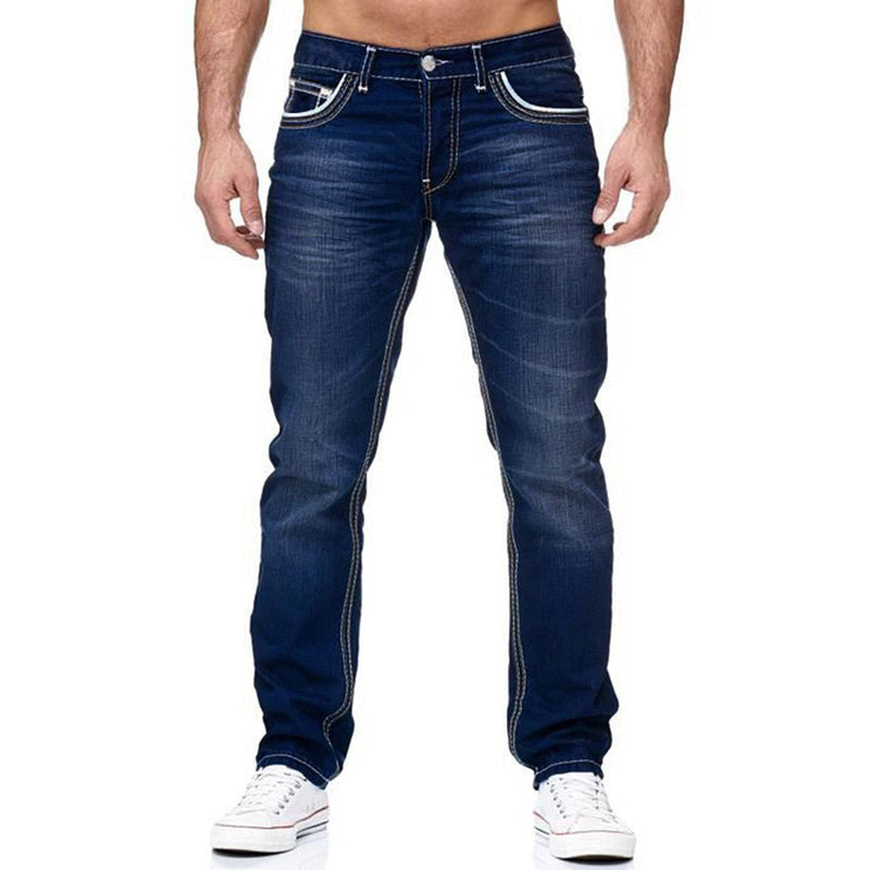 Men denim Jeans With Pockets