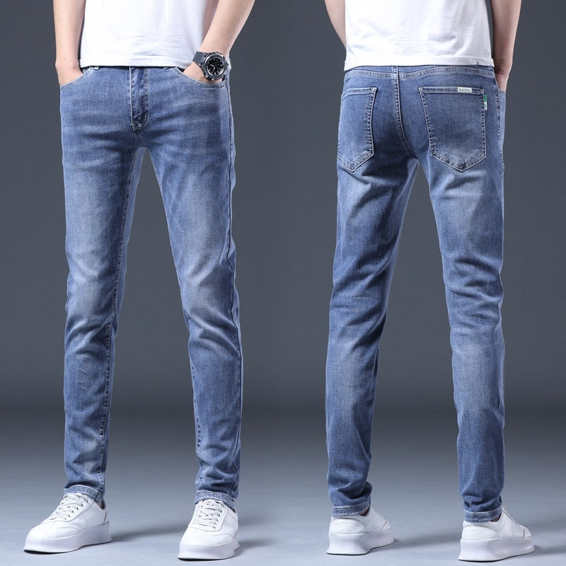 High End Blue Summer Jeans Men