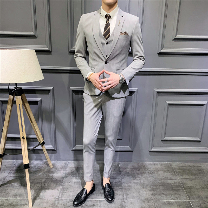 Slim Handsome Groom Wedding Dress suit