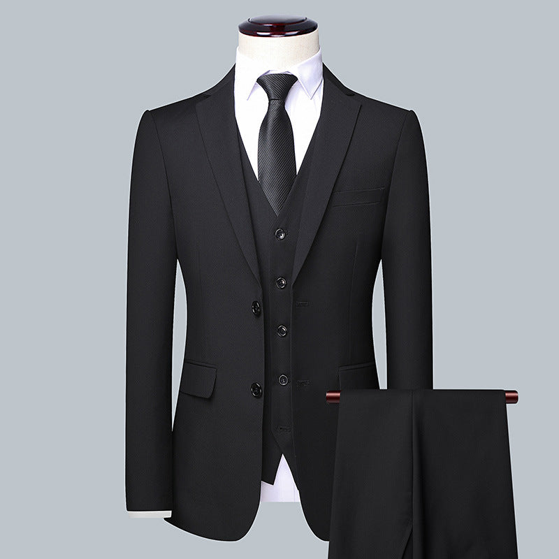 Casual Men's Slim Suit Men