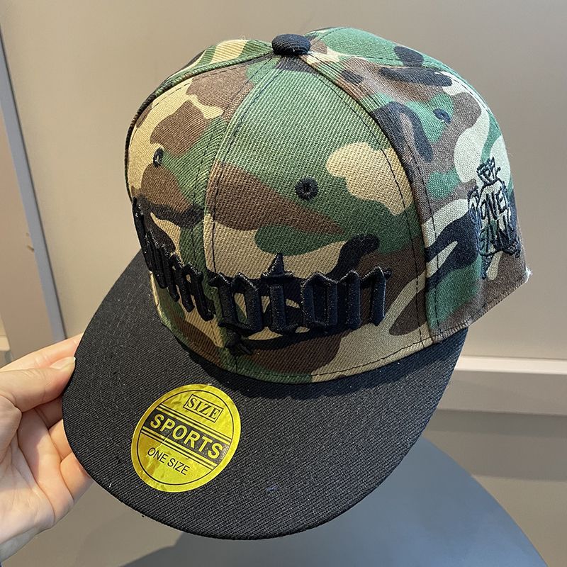 Men's Summer Wide Brim Camouflage Hip Hop Baseball Hat