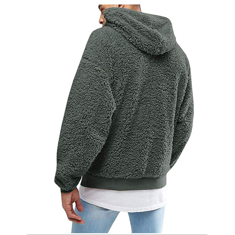 Wool And Fleece Men's Hoodie