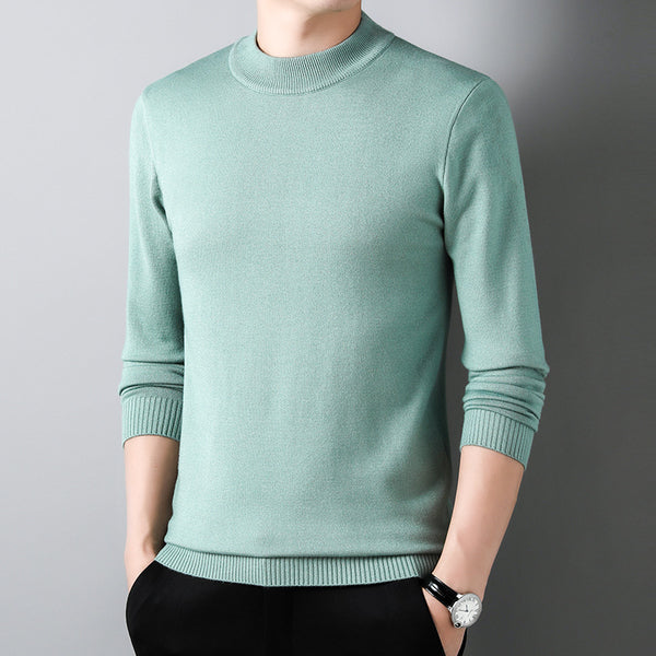 Long Sleeve Bottoming Casual All-match Round Neck Sweater