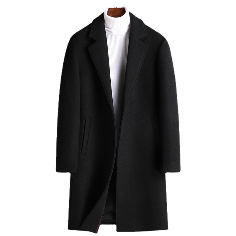 Wool Casual Winter Thickened Velvet Woolen Coat