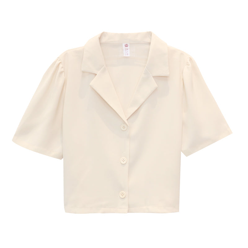 Collar Short-sleeved Shirt