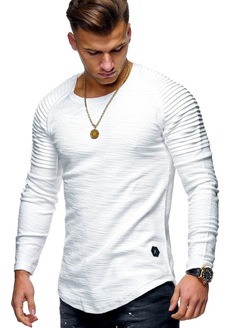 Round Neck Long Sleeve T-Shirt