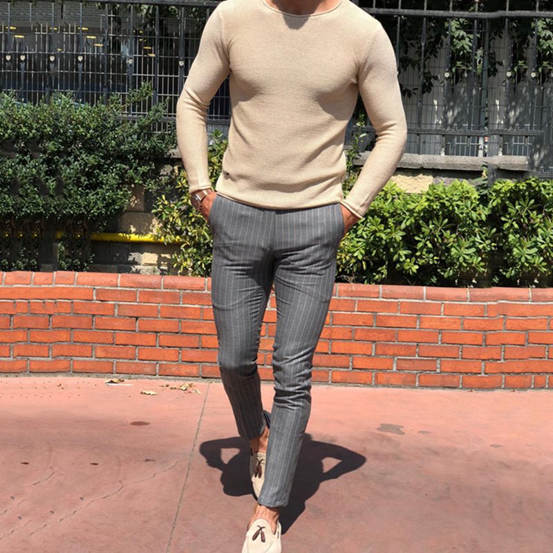 Men's crew neck sweater