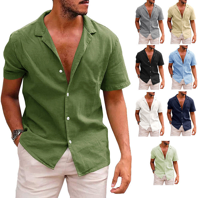 Button Down Beach Summer Shirt