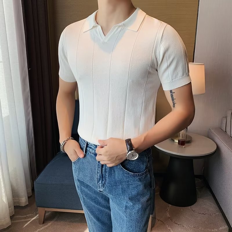 Men's Polo Shirt Half Sleeve Men's T-shirt