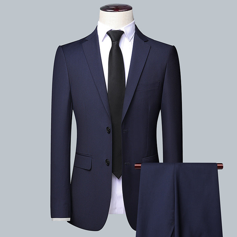 Casual Men's Slim Suit Men