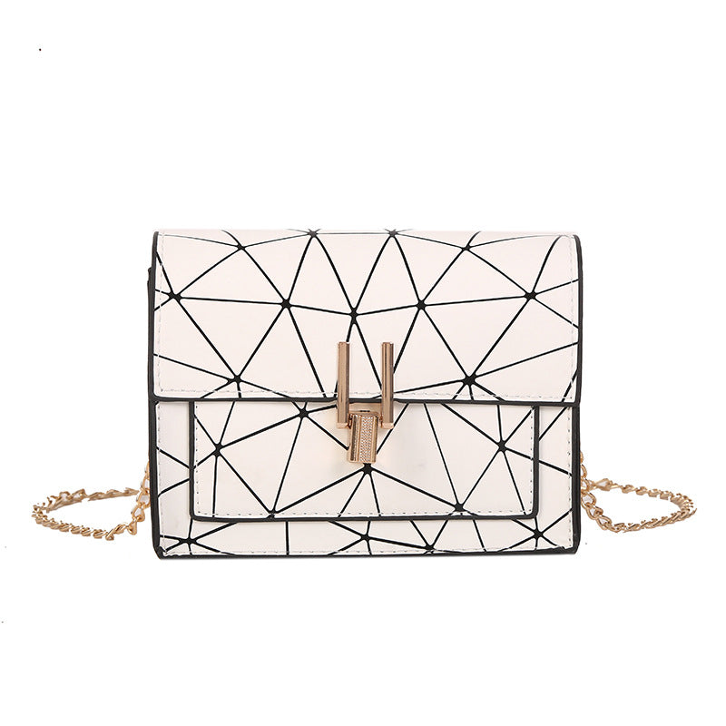 Geometric Rhombic Square handbag