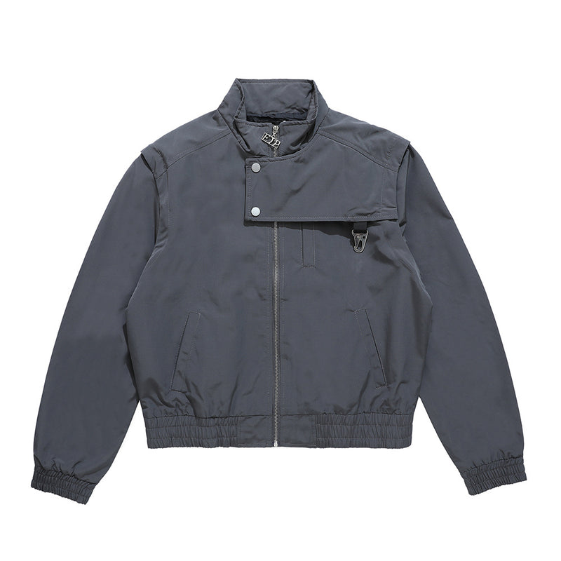 Padded Casual Stand Collar Jacket