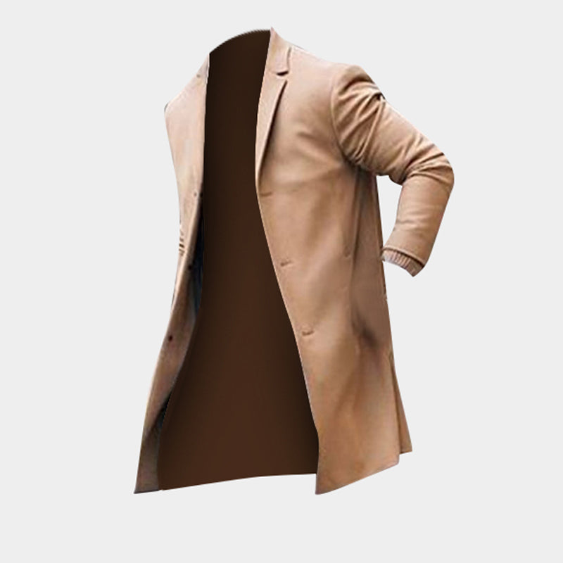 Men's Slim fit Trench Coat