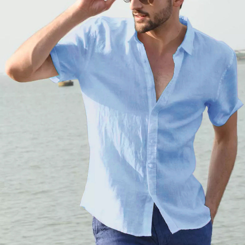 Explosive cross-border summer casual shirt