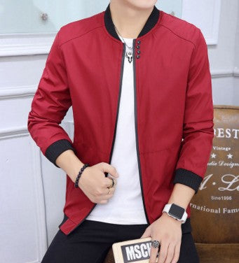 Spring Autumn Slim Fit Thin Jacket