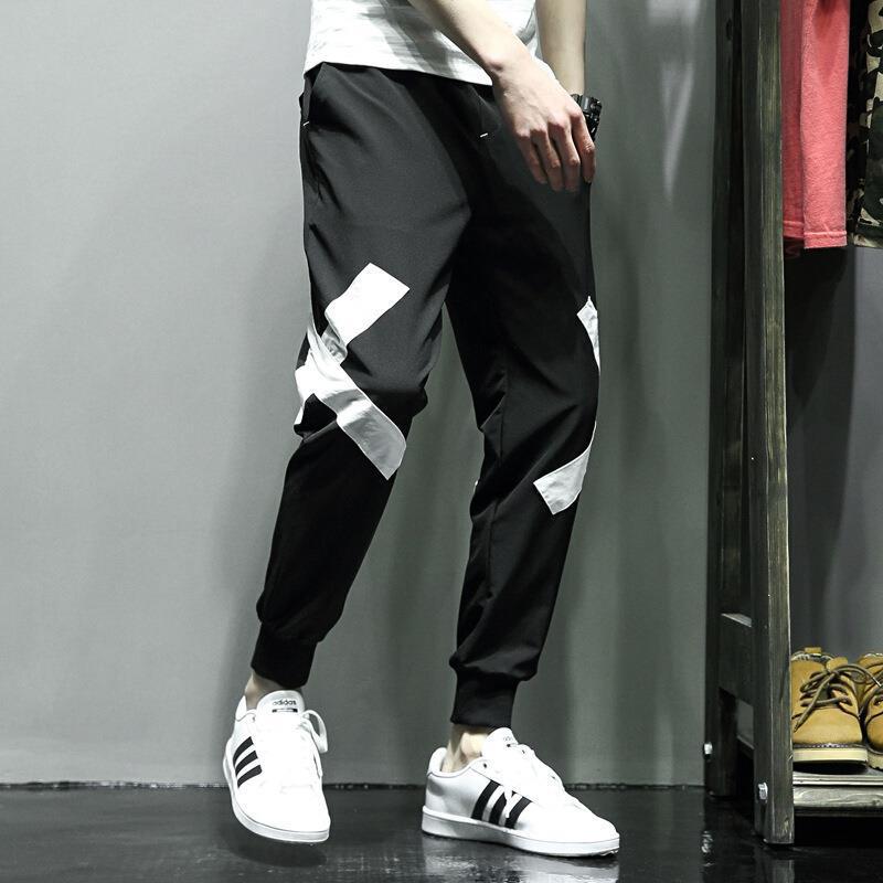 Casual slim-fit pants men