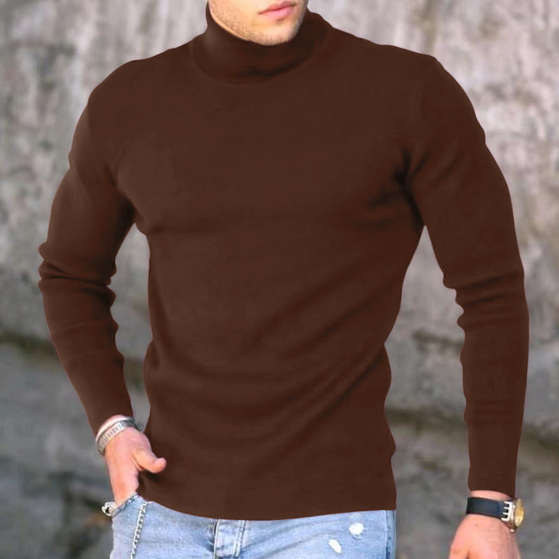 Maglione lavorato a maglia base primavera autunno e inverno