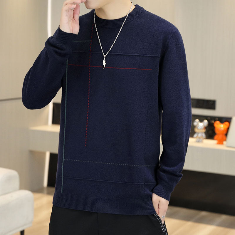 Men's Round-neck Versatile Sweater