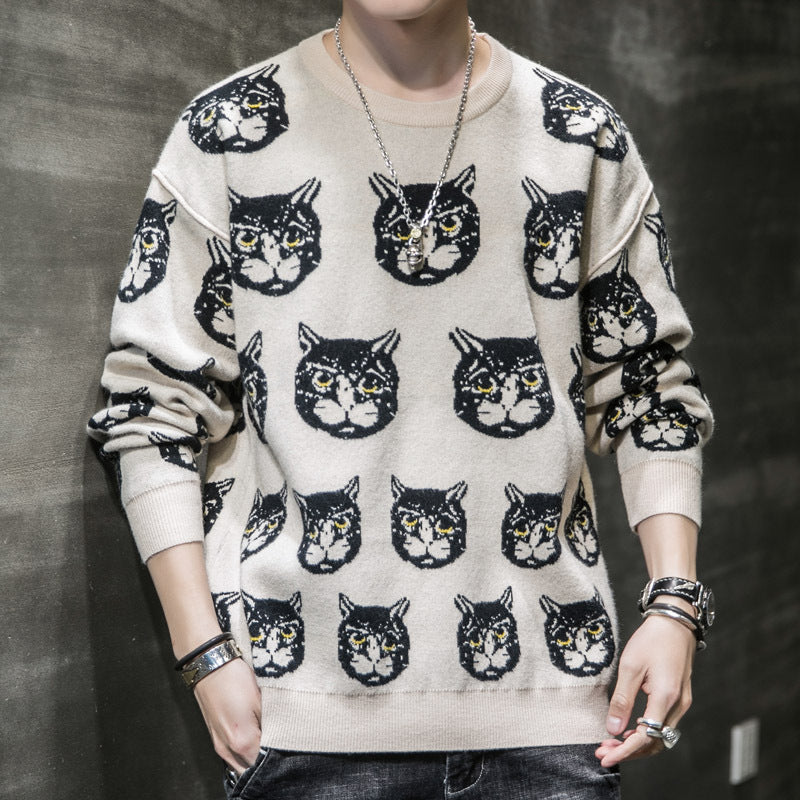 Men's Printed Sweater