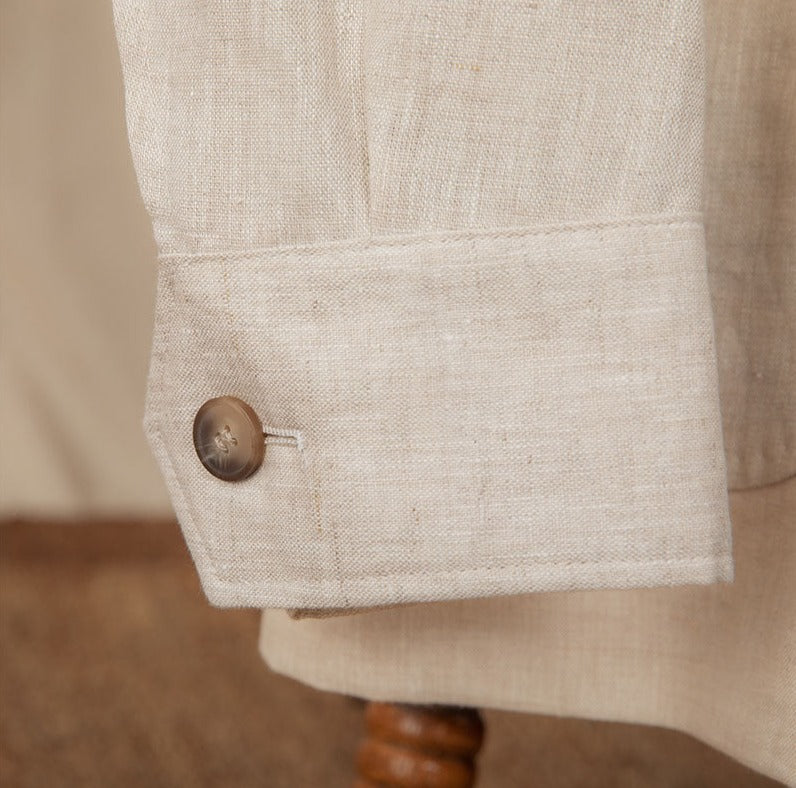 Potenza Linen Safari Jacket