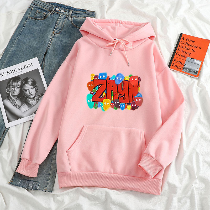 Printed Letter Hoodies For Men And Women