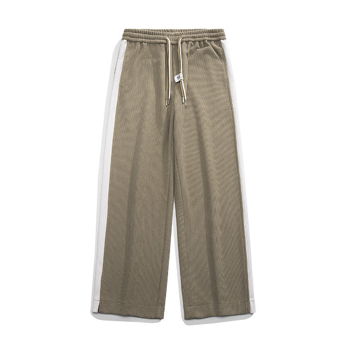 Corduroy American Thick Loose Mop Straight-leg Pants