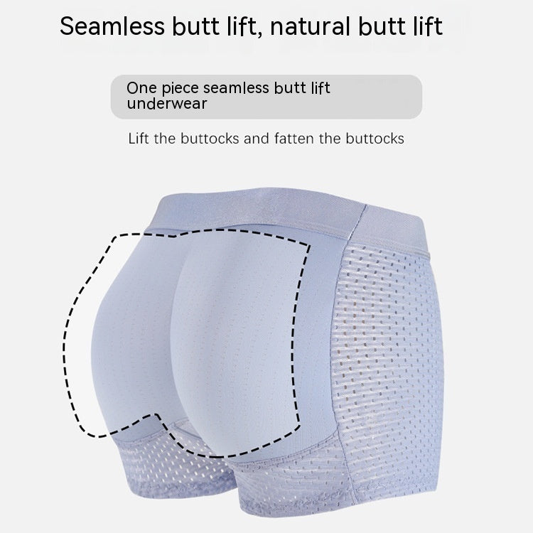Men's Underwear Latex Sponge Fixed Cushion Hip Lifting