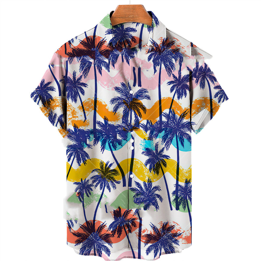 Lightweight Short Sleeve Hawaiian Shirt