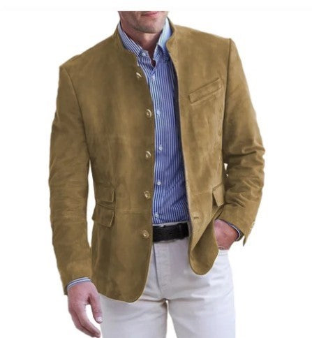 European And American Men's Retro Casual Jacket