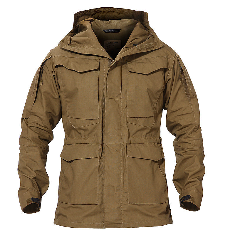 Men's Windproof Mid-length Coat