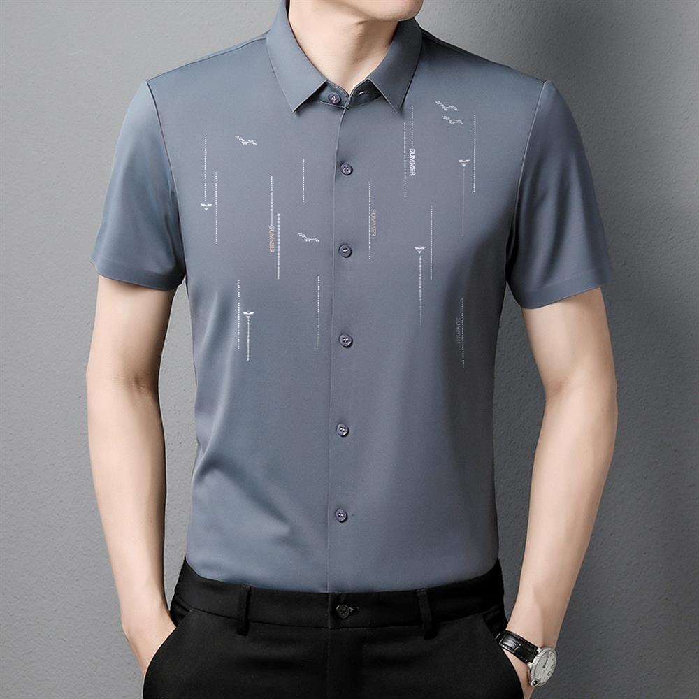 Casual short Sleeve Shirt men