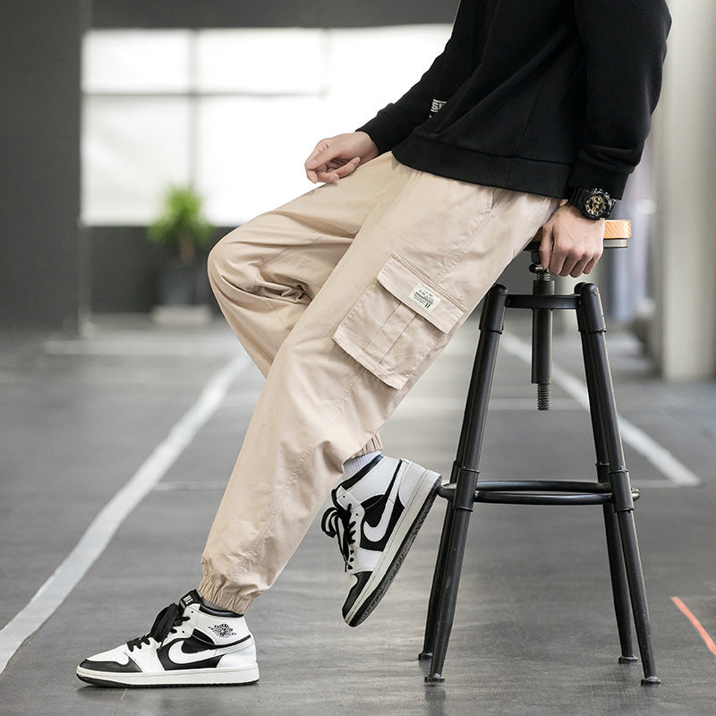 Men Streetwear Army Trousers