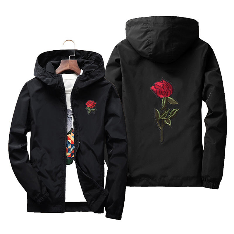 Rose Bomber Men Jacket