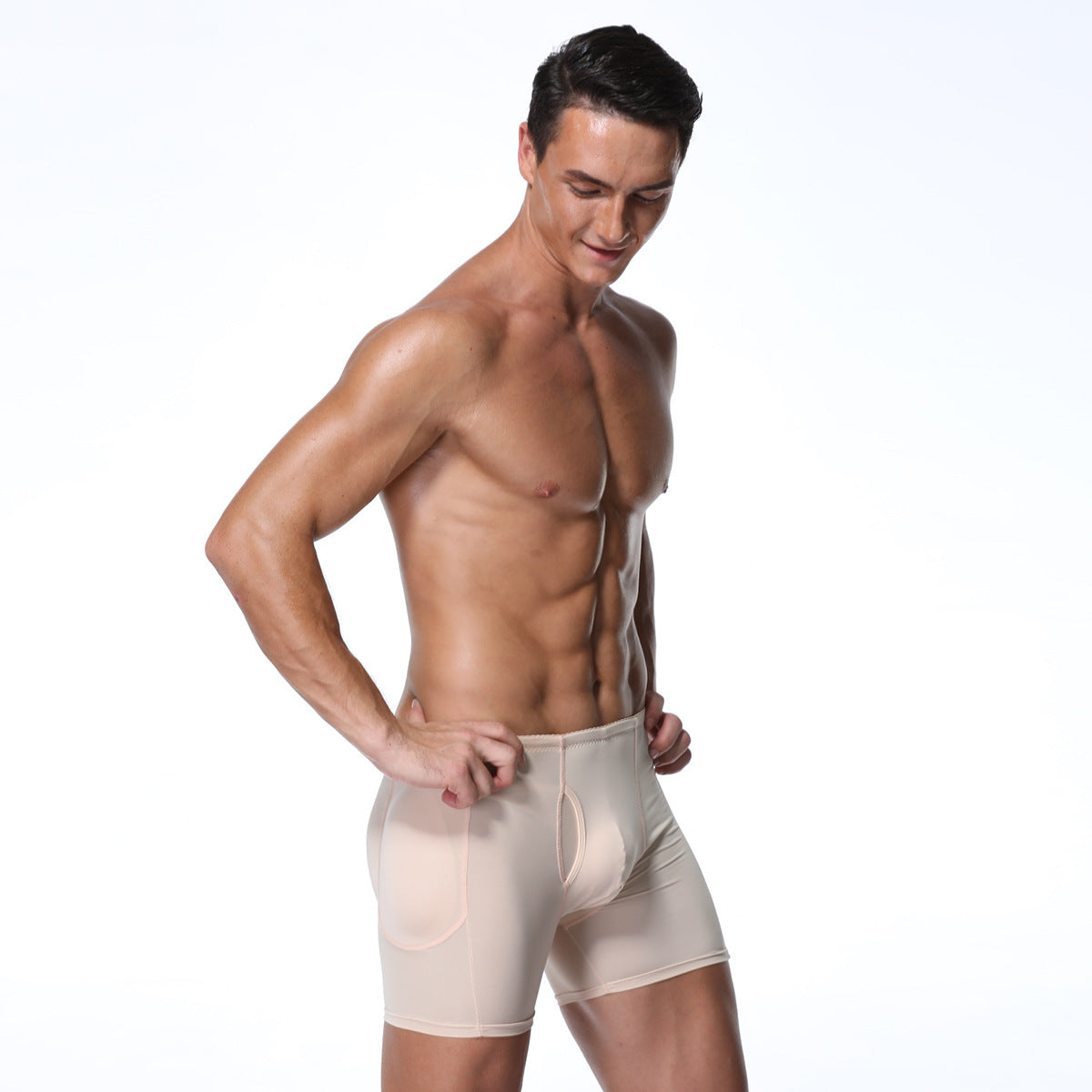 Boxer Shorts With Back Hip Design