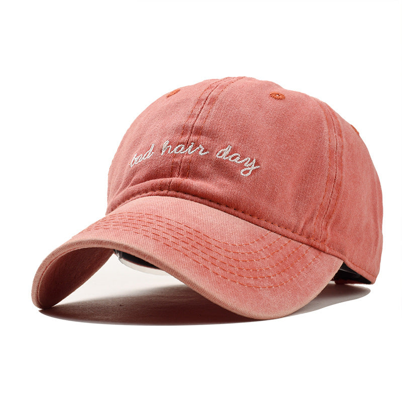 Embroidered Letter Baseball Cap