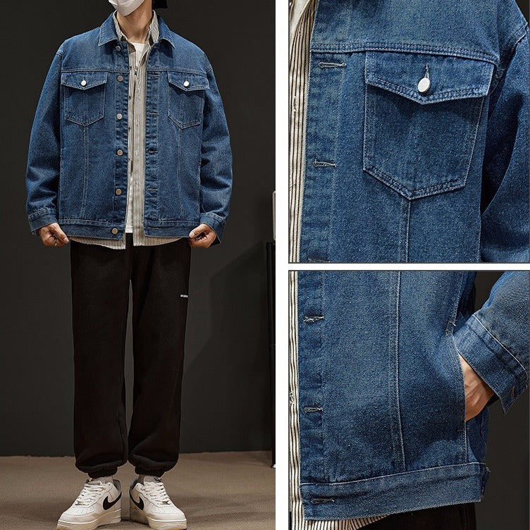 Denim Jacket Coat For Men