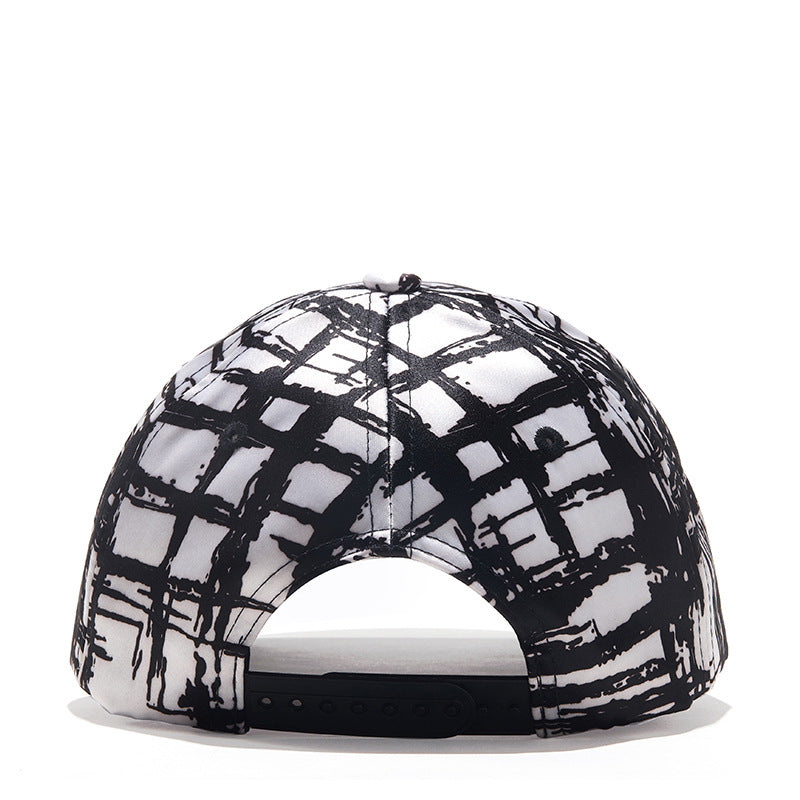 Black And White Mesh Sun Visor Foreign Trade Hot Style Caps