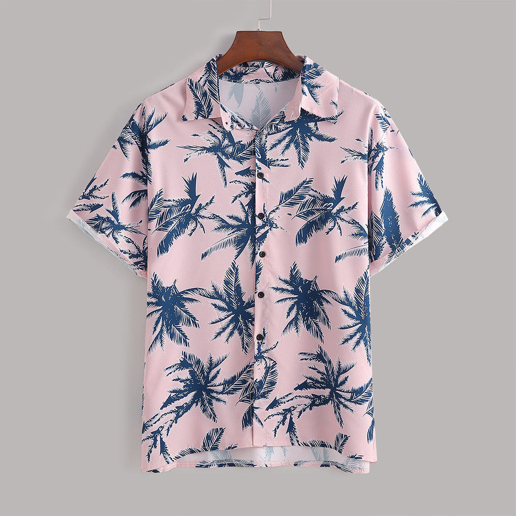 men's beach party shirt for summer