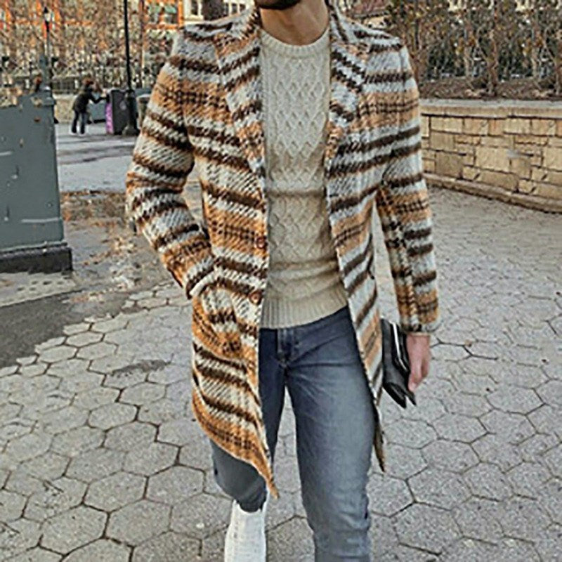 Fashion Knitted Casual Tweed Jacket