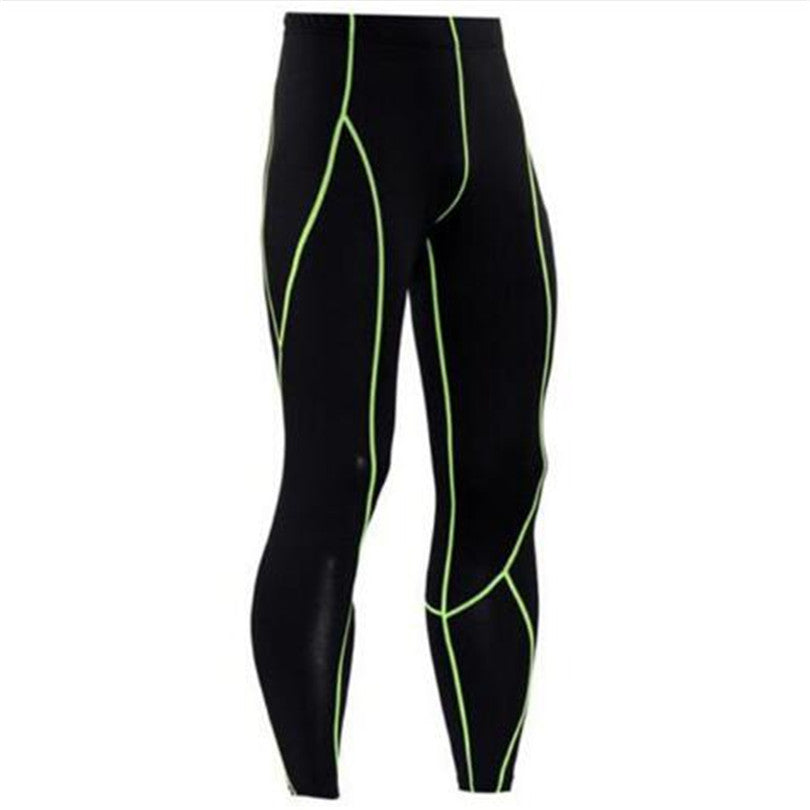 Tight-fitting Men's Stretch, Breathable And Quick-drying Football Basketball Leggings