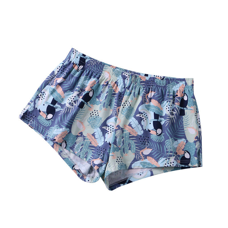 Men's Underwear Cotton Printed Boxers Loose Comfortable Personality Boxers